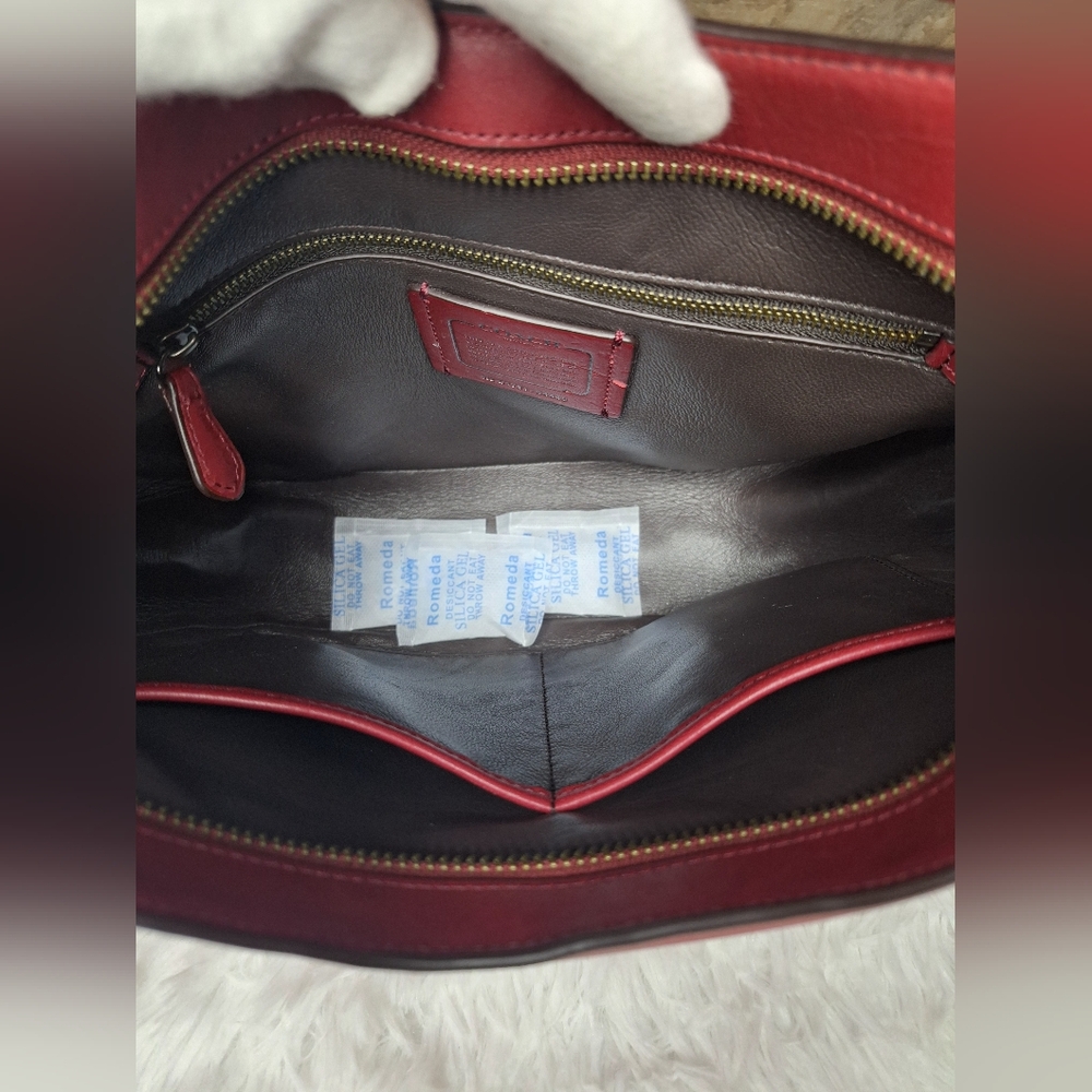 Coach Leather Shoulder Bag - Picture 9 of 9